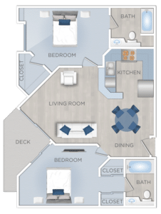 6afb2910860b17ac92786aaf5768c678 Welcome to a floor plan of a two bedroom apartment. The Ivy Apartments in Sherman Oaks 15301 Valley Vista Blvd Sherman Oaks, CA 91403  P: 844-678-0903 TTY: 711 F: 818-647-0264