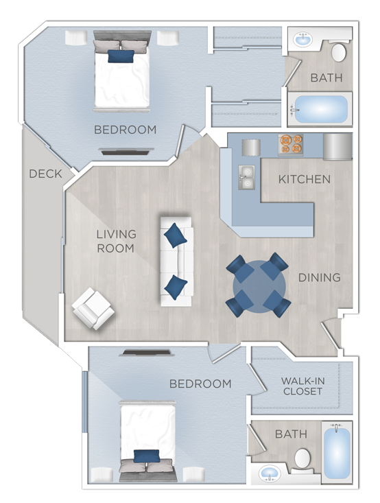 Two Bedroom Apartments in Sherman Oaks, CA